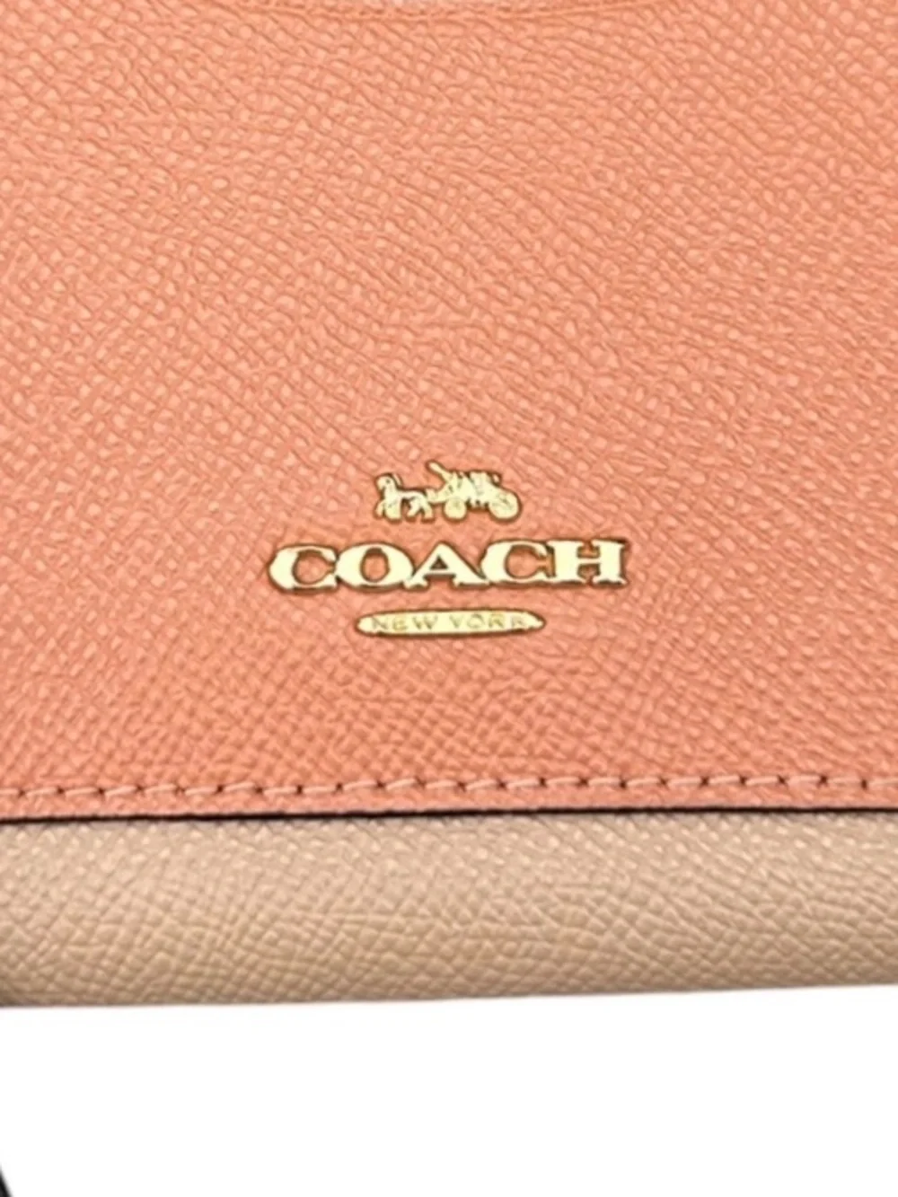 Coach Leather Wristlet